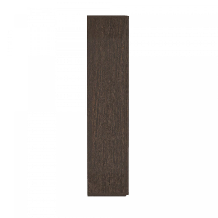 Rivington Modern 38\" Bookcase Cabinet in Walnut