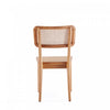 Giverny Industry Chic Wood Dining Chair in Natural - Set of 4 | Chaise de salle a manger en bois style industriel Giverny, finition naturelle - Lot de 4