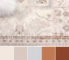 Paradox Ivory Rug 8'0" x 10'0" | Tapis Traditionnel Paradox 8'0" x 10'0" en Ivoire