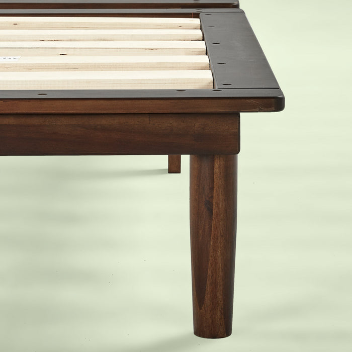 Bobbie Folding Wood Platform Bed - Queen Size
