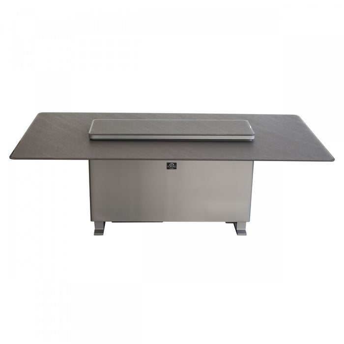 Forno Cinetico Smart Dining Table, Sandstone Black, 5.3 cu.ft fridge and freezer-FDTFR7044-86BLK Refrigerator
