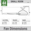 Kennicott Ceiling Fan - Black | Ventilateur de plafond Kennicott - Noir