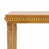 Martha 47.25" Rustic Wood Sofa Table with Decorative Beaded Trim - Brown | Console rustique en bois Martha 120 cm avec bordure perlee decorative - brune