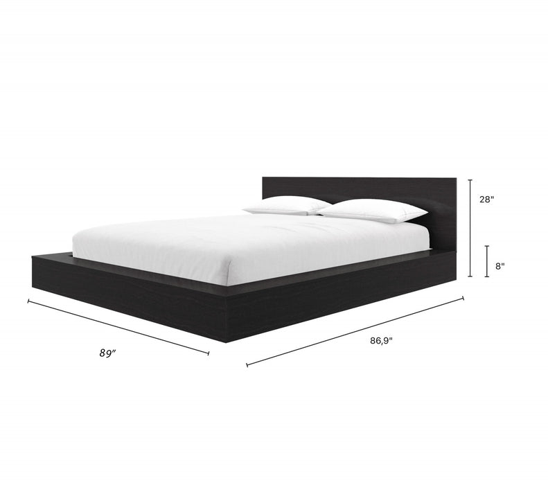 Kanso Low Platform Bed Set King Bed