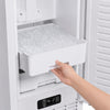 Forno Cristallo 15 Inch Freestanding/Undercounter Ice maker, 66.1 lbs White -FIMBI7307-15WHT Ice Maker | Cristallo Machine a glacons de 15 pouces, autonome/sous le comptoir, 66,1 lb, blanc -FIMBI7307-15WHT