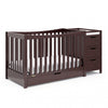 Graco Remi 4-in-1 Convertible Crib and Changer - Espresso
