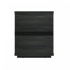 Evelyn Modern 20" Nightstand in Charcoal Gray (3-Drawer) | Table de nuit moderne Evelyn 20" en gris charbon (3 tiroirs)