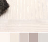 Ramona Grey Rug 5'0" x 8'0" | Tapis Contemporain/Moderne Ramona 5'0" x 8'0" en Gris