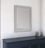Foundry 30 Inch All-Glass Rectangular Mirror In Chrome | Foundry Miroir Rectangulaire Tout en Verre de 30 Pouces Chrome