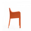 Paris Modern 8-Piece Dining Chair Set in Coral | Ensemble de 8 chaises de salle a manger Paris Moderne en corail