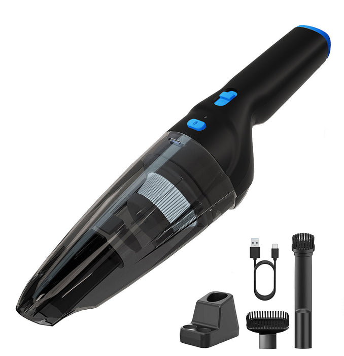 Panni H1 MAX 12V Cordless Hand Vacuum, Brushless Motor, Charging Stand, Attachments, Black, H5182 Vacuum Stick Handheld