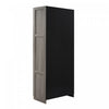 Cornelia Modern 30" Storage Cabinet in Gray (4-Shelf) - Set of 2 Bookcase | Armoire de rangement Cornelia Modern 30" en gris (4 etageres) - Lot de 2