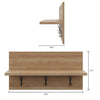 Porto Entryway Wall-Mounted Coat Rack | Porte-manteau mural d’entree Porto
