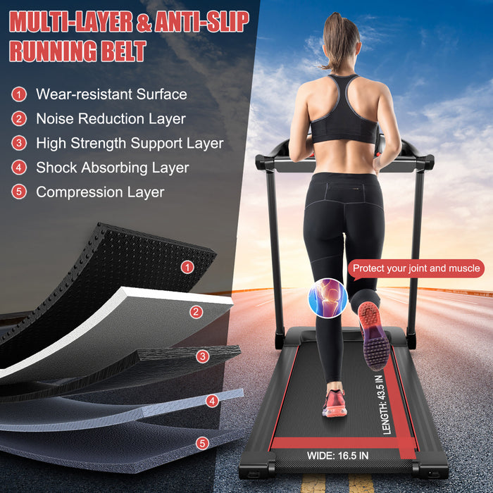 Superfit 2.25hp Electric Running Machine Treadmill Bluetooth Speaker App Control