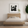 Nordika Marconi Queen Headboard - Brown Oak|Tête de lit Marconi Nordika - chêne brun
