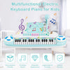 Costway 37-Key Keyboard Piano Electronic Musical Instrument Blue