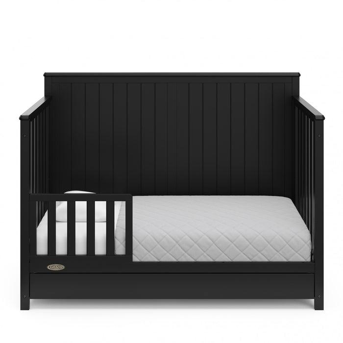 Graco Hadley 5-in-1 Convertible Crib with Drawer - Black
