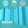Costway 10'x13' Patio Offset Cantilever Umbrella Aluminum 360° Rotation Tilt Turquoise