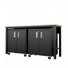 Fortress Modern 3-Piece Garage Set in Charcoal Gray Garage Storage | Ensemble de garage moderne Fortress 3 pieces en gris charbon