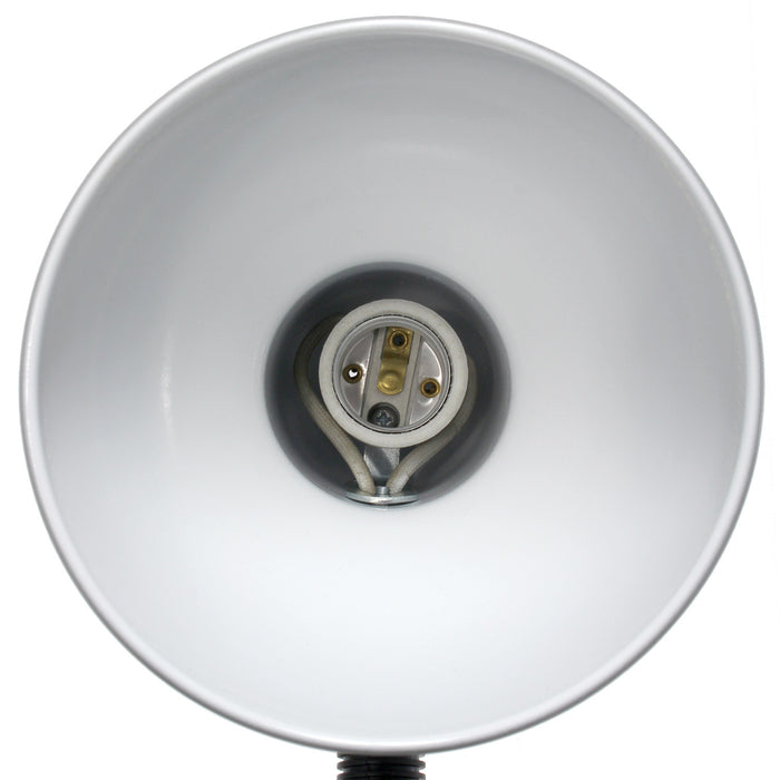 Remmer Gooseneck Desk Lamp, Onyx, 14.25\"H