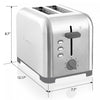 Kenmore 2-Slice Toaster Stainless Steel - KKTS2SS|Grille-pain Kenmore à 2 tranches, acier inoxydable - KKTS2SS