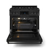 Gordon Ramsay Collection by Thor Kitchen 36" Freestanding Professional Gas Range with Tilt Panel Touch Control - RSG36B|Cuisinière à gaz amovible de style professionnel collection Gordon Ramsay de Thor Kitchen de 36 po - RSG36B