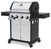 Broil King Crown™ S 440 40,000-BTU Propane Gas BBQ and Dyna-Glo Premium BBQ Cover | Barbecue à gaz propane CrownMC S 440 de Broil King de 40 000 BTU et housse de barbecue Dyna-Glo de qualité supérieure