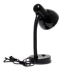 Remmer Gooseneck Desk Lamp, Onyx, 14.25"H | Remmer Lampe de bureau a col de cygne, Onyx, 14,25 po H