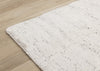 Surrey White Grey Speckled Rug, 6'7" x 9'6" Indoor Area Rug | Tapis Surrey mouchete blanc gris, 6'7" x 9'6"