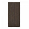 Rivington Modern 38" Bookcase Cabinet in Walnut | Armoire bibliotheque moderne Rivington 38" en noyer