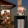 Outsunny Electric Patio Heater With Ultra-low Glare And 6 Heat Settings, 1200w Aluminium Alloy Frees|Outsunny Chauffe-terrasse Electrique Avec Eblouissement Ultra-faible Et 6 Reglages De Chaleur, Radia