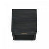 Evelyn Modern 20" Nightstand in Charcoal Gray (1-Drawer) | Table de nuit moderne Evelyn 20" en gris charbon (1 tiroir)