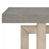 Ethan 59.1'' Triple Rectangle Design Painted Entryway Table with Pine Wood Legs,Grey Sofa Table  | Table d'entree peinte Ethan 59,1'' avec design rectangulaire triple et pieds en bois de pin, grise