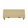 Grace Modern 54" Office Desk in Natural Oak (2-Drawer) | Bureau moderne Grace 54" en chene naturel (2 tiroirs)