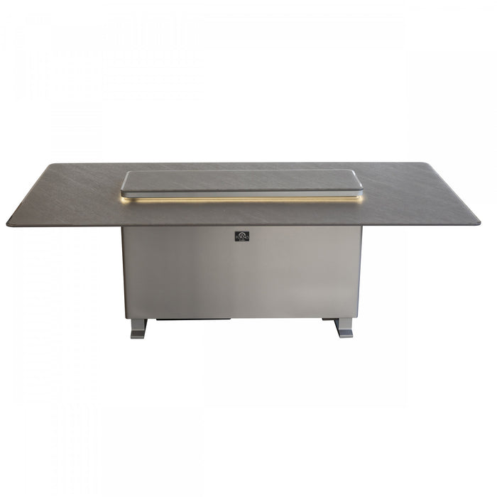 Forno Cinetico Smart Dining Table, Sandstone Black, 5.3 cu.ft fridge and freezer-FDTFR7044-86BLK Refrigerator