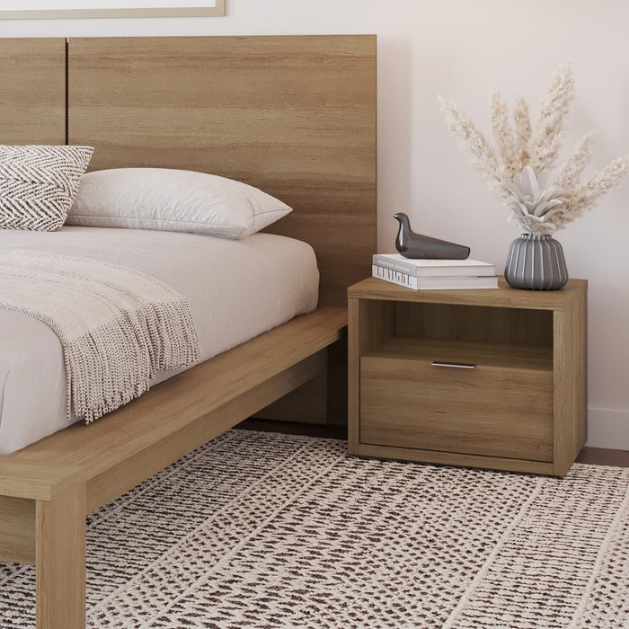 1-Drawer Modern Nightstand