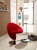 Curl Modern 1-Piece Accent Chair in Blue, Cream, Purple, Green, Gray, Orange, Red and Yellow | Fauteuil d’appoint moderne monobloc Curl en bleu, creme, violet, vert, gris, orange, rouge et jaune