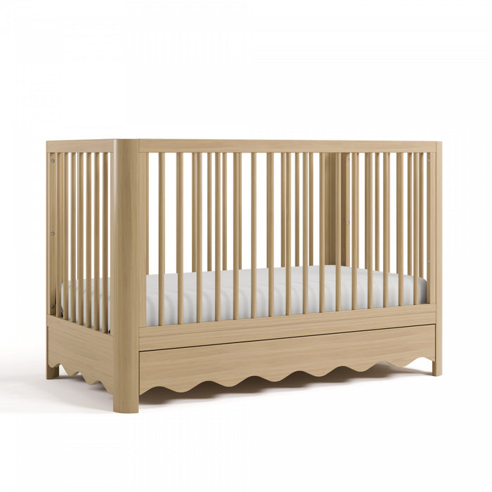 Storkcraft Casablanca Deluxe 5-in-1 Convertible Crib with Drawer - Driftwood