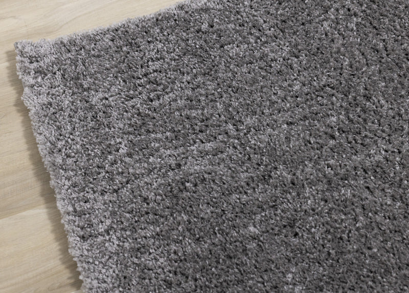 Taylor Dark Grey Comfort Shag Rug, 6'7\" x 9'6\" Indoor Area Rug