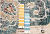 Legacy Teal Area Rug - 8'0" x 10'0"|Carpette Legacy bleu sarcelle - 8 pi 0 po x 10 pi 0 po
