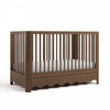 Storkcraft Casablanca Deluxe 5-in-1 Convertible Crib with Drawer - Hazelnut