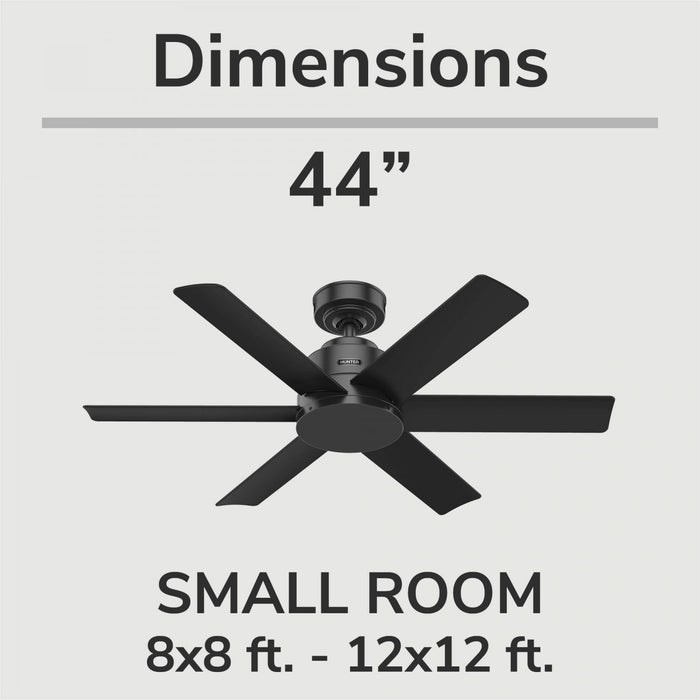 Kennicott Ceiling Fan - Black