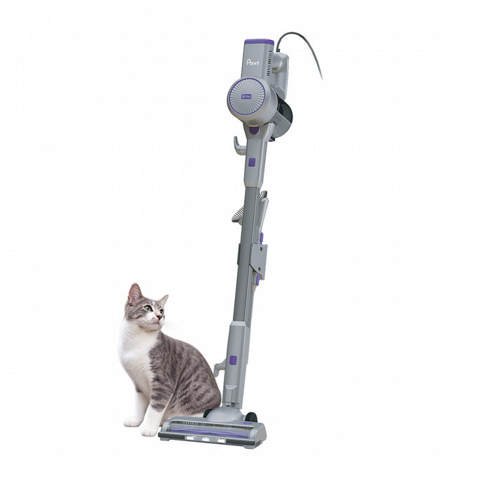 Panni V1109P 5-in-1 Corded Pet Stick Vacuum Cleaner with Motorized Pet Tool Vacuum Stick Handheld