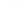 Umbra Anywhere White Expandable Curtain Rod and Room Divider - 36"-66" | Tringle à rideaux et séparateur de pièce extensible Anywhere de Umbra blanc - 36 po à 66 po