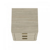 Evelyn Modern 20" Nightstand in Natural (3-Drawer) | Table de nuit moderne Evelyn 20" en bois naturel (3 tiroirs)