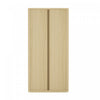 Rivington Modern 38" Bookcase Cabinet in Natural Oak | Armoire bibliotheque moderne Rivington 38" en chene naturel