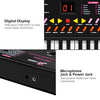Costway 54 Keys Music Electronic Keyboard Kid Electric Piano Organ Mic & Adapter
