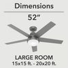 Aerodyne Ceiling Fan with Light Fixture - Grey | Ventilateur de plafond Aerodyne avec luminaire - Gris