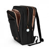Swissdigital Design Smart Backpack KATY ROSE - Rucksack with Integrated Charging Port - Black