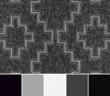 Esina Transitional 5'3" x 7'0" Area Rug in Black Indoor Area Rug | Tapis Transitionnel Esina 5'3" x 7'0" en Noir